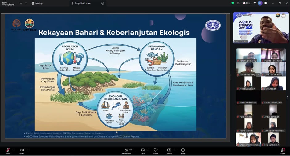 Oyan Kristian Highlights Marine Conservation as Key to Sustainable Tourism at Universitas Negeri Padang